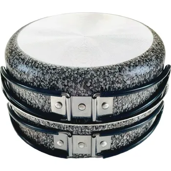 Kempingové nádobí ALB forming 2-dílná sada design STONE