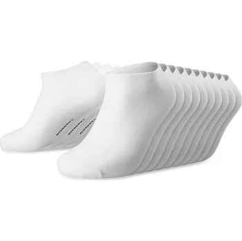 Pánské ponožky Sock Bundle | Balíček 10 párů bílých kotníkových ponožek - Trendhim