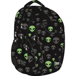 Studentský batoh St.RIGHT - REFLECTIVE ALIENS, 4 komorový BP02,rozměry: 43 x 32 x 21 cm