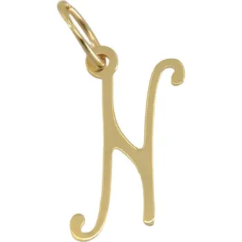 Přívěsek 3643 Zlatý přívěsek písmeno N 0,20g