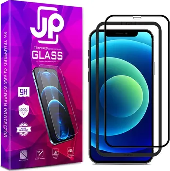 JP 3D sklo s instalačním rámečkem, iPhone 11 Pro MAX, černé