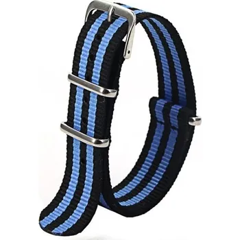Řemínek na hodinky Textilní NATO řemínek - motiv 59 - 22 mm + 5 let záruka a dárek ZDARMA