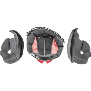 Helma na motorku Lícnice a klobouk pro přilby f18, zed (vel. l)