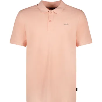 Pánské tričko CARS JEANS Dario 60766 Barva: Lososová, Velikost: XL