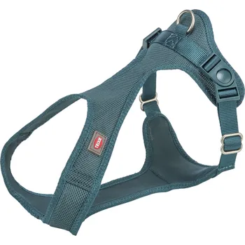 Postroj pro psa COMFORT SOFT postroj, XXS-XS: 25-35 cm/15 mm, petrolejová