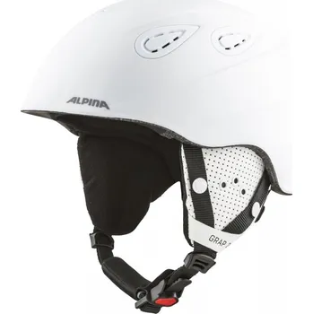 Lyžařská helma Alpina Grap 2.0 - bílá Velikost: 57-61