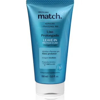 oBoticário Match. Prolonged Smooth uhlazující bezoplachový kondicionér 150 ml