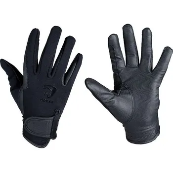 Jezdecké rukavice Horka Jezdecké dámské zimní rukavice Sport Barva: Černá, Velikost: XL