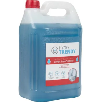WC čistič WC čistič Hygotrendy, modrý, 5 L - gelový WC čistič, kyselý 21G.HT1051