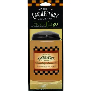 Vůně do auta Candleberry Candle Candleberry Vůně do auta Harvest Sugar Cookie, 1 kus