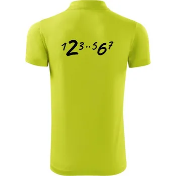 Pánská košile Salsa kroky - Polokošile Victory sportovní (dresovina) - M ( Limetková )