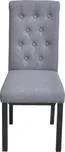 vidaXL Jídelní židle textil 6 ks světle…
