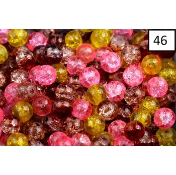 Korálek Kuličky mix č.46 - 6 mm