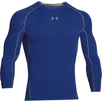 Pánské termoprádlo Triko Under Armour HeatGear Sonic Compression L/S Senior Royal Velikost: XL