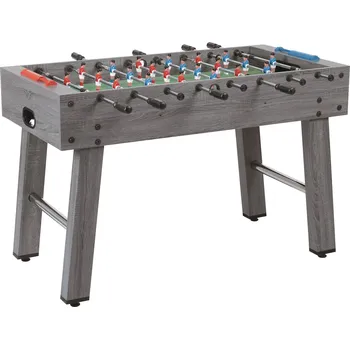 Stolní fotbal Fotbal Garlando F-2, šedé provedení, zasouvací tyče bezpečné pro děti