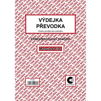 Tiskopis Výdejka - převodka A5 PT230, samopropis, 50 listů