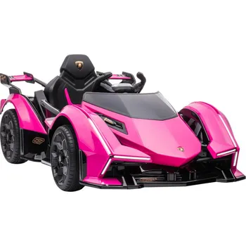 Dětské elektrovozidlo Dětské elektrické autíčko Lamborghini GT 4x4 růžové