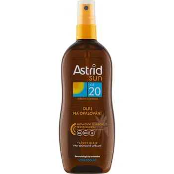 Přípravek na opalování Astrid Sun olej na opalování ve spreji OF 20, 200 ml