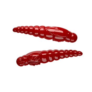 Umělá nástraha Gumová nástraha Libra Lures Largo Slim 34mm Red 021 Cheese (12ks)