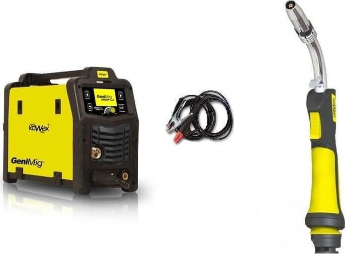 Kowax Svářečka GeniMig 240DP LCD pro MIG, MMA a LiftTig KWXSTGM240DP