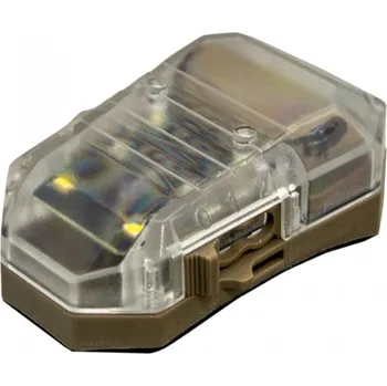 Identifikační světlo F101 (zelené/bílé/IR světlo) - Coyote Brown, EARMOR