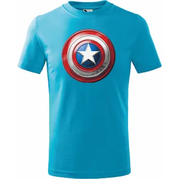 Dětská móda ON-DESIGN Tričko Avengers 6 Velikost: 158 cm/12 let, Barva: tyrkysová