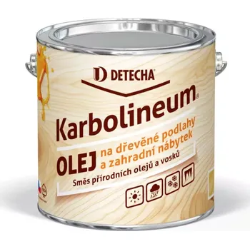 barva a nátěr na dřevo Detecha Karbolineum olej 2 kg Cedr