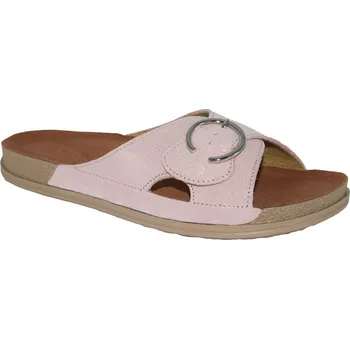 Dámské lodičky MEDISTYLE dámské zdravotní pantofle 3M-I15/1 MALAGA Barva: růžová, Velikost: 38