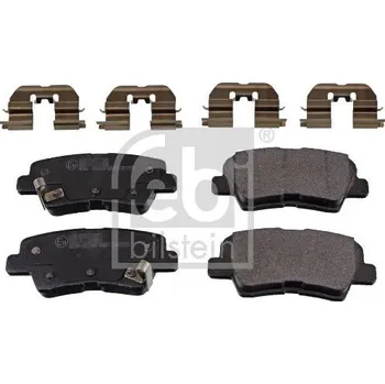 Brzdová destička Sada brzdových destiček, kotoučová brzda FEBI BILSTEIN 116378