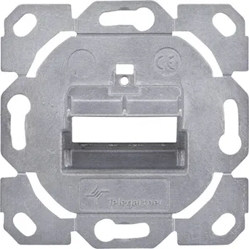 Elektrická zásuvka síťová zásuvka pod omítku panel nevybavený specifikací 2 porty Telegärtner