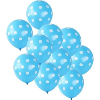 Balónek Latexové Balónky 10ks, 30cm modrá