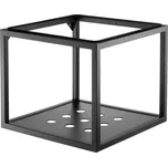 Deante Temisto konzole 50x50x41.5 cm pod umyvadlo závěsná černá CSWX50A