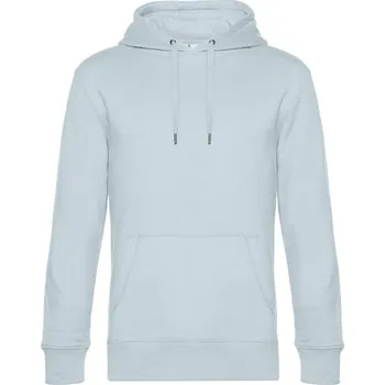 Pánská mikina B&C Pánská mikina s kapucí King Hooded Barva: Modrá nebeská, Velikost: S