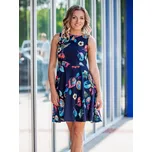 Dámské šaty VS-SA 1862 květinový vzor, VELIKOST 2XL