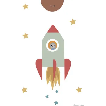 Plakát Plakát, Obraz - Solar Rocket, Studio Collection