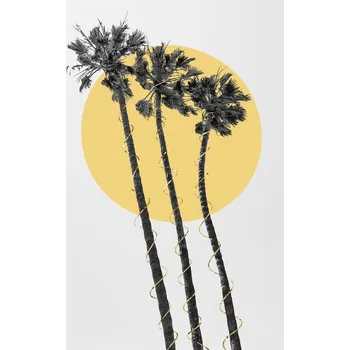 Plakát Plakát, Obraz - Palm Trees In The Sun, Melanie Viola
