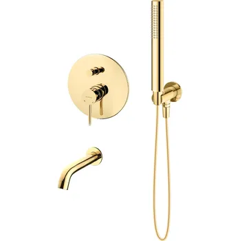 Sprchový set Sada vanová baterie Oltens Molle 34100800, výtok baterie Oltens Molle 39100800, 39304800, 37102800, 37200800