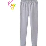 Dívčí legíny Kugo TM7211 šedý melír (jednobarevné dívčí legíny)