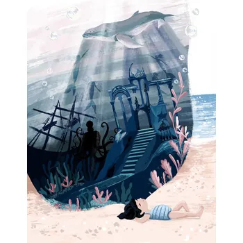 Plakát Plakát, Obraz - Sea Dreamworld, Goed Blauw