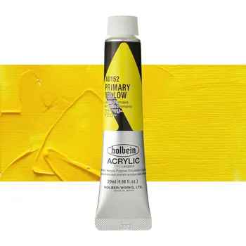 Vodová barva Akrylová barva Holbein Heavy Body - Primary Yellow Balení: 20 ml