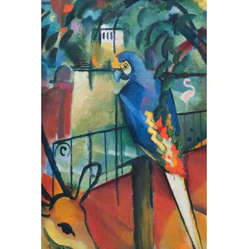 Plakát Plakát, Obraz - The Zoological Garden, August Macke