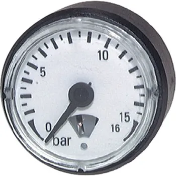 pumpička TS Manometr miniaturní mm 23 mm 1/8" 0-16 bar