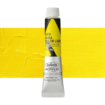Vodová barva Akrylová barva Holbein Heavy Body - Hansa Yellow Light Balení: 20 ml