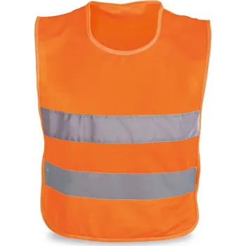 STRICKER Reflexní vesta pro děti MIKE Barva: oranžová