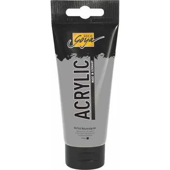 Olejová barva Akrylová barva SOLO GOYA Acrylic 46 neutrální šedá 100ml