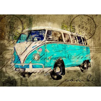Plakát Plakát, Obraz - vw combi tosca, Lembayung senja studio