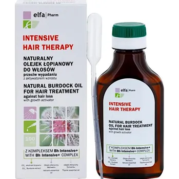 Vlasová regenerace Elfa Pharm Intensive Hair Therapy přírodní lopuchový olej na vlasy 100 ml