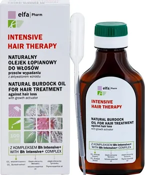Vlasová regenerace Elfa Pharm Intensive Hair Therapy přírodní lopuchový olej na vlasy 100 ml
