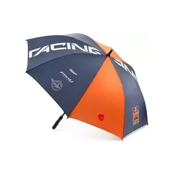 Deštník Velký deštník KTM RACING REPLICA TEAM TEE UMBRELLA rozpětí deštníku 130 cm (Deštník pro motorkáře, ochrana před sluncem. )