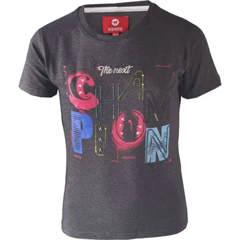 Chlapecké tričko Horka Tričko s potiskem Barva: Tmavě šedá, Velikost: 164